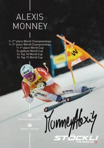 Ski ALPIN:  Alexis MONNEY (CHE)  orig.Autogramm  AK SILBER WM 2025 ++TOP++ - Bild 1 von 1