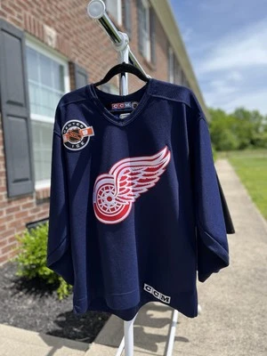 Camiseta de hockey vintage de Detroit Redwings Foto 1 de 2