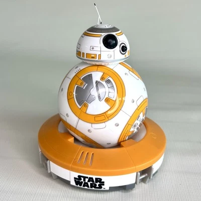 Robot droide habilitado para aplicaciones Star Wars Sphero BB-8 con base de cargador cable USB Foto 1 de 4