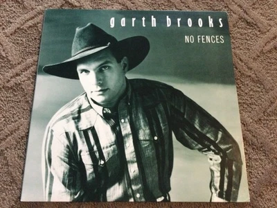 GARTH BROOKS NO FENCES VINYL RECORD LP UK IMPORT RARE Foto 1 de 3
