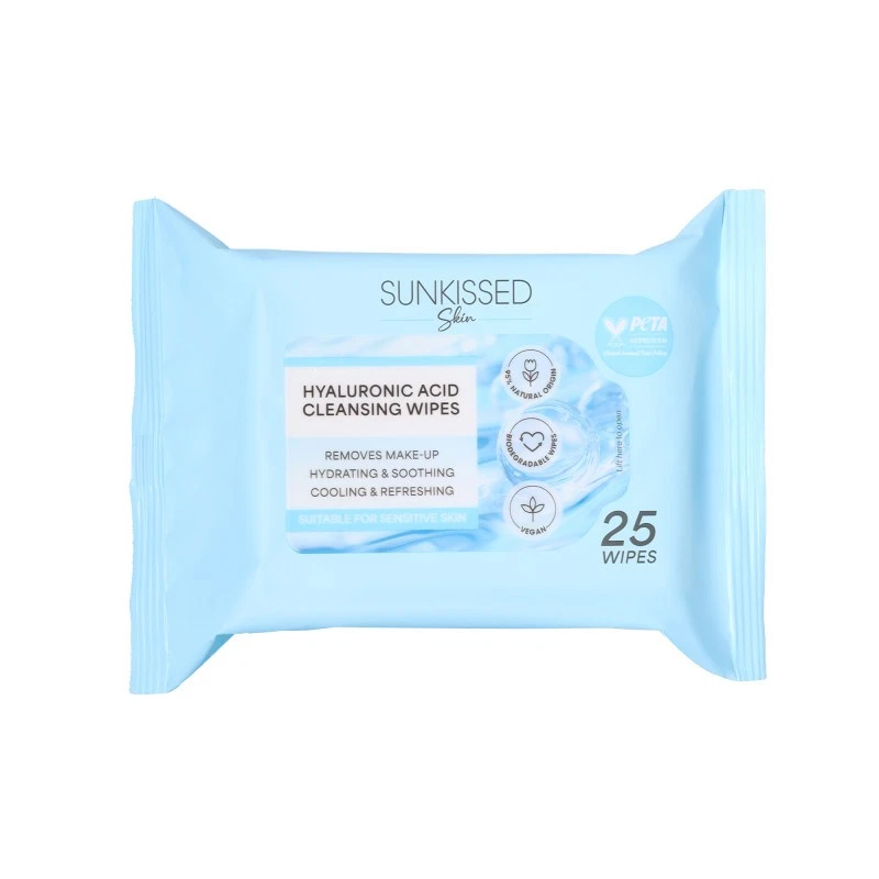 Sunkissed Skin Hyaluronic Acid Cleansing Wipes - Image 1 of 1
