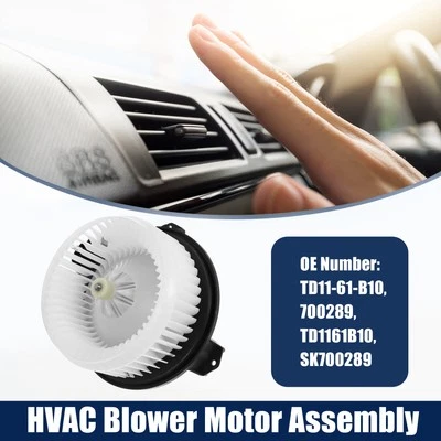 Conjunto de motor de ventilador de aquecedor CA HVAC para MAZDA CX-9 2007-2015 TD11-61-B10 - Imagem 1 de 4