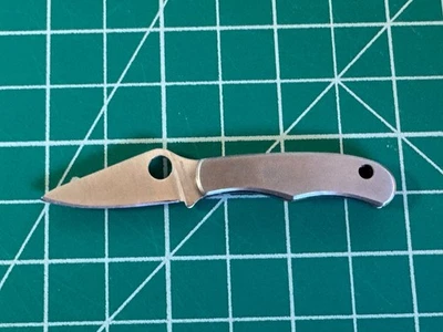 Cuchillo Plegable Spyderco Bug C133P Mini Carpeta Acero Inoxidable - Nuevo Foto 1 de 4