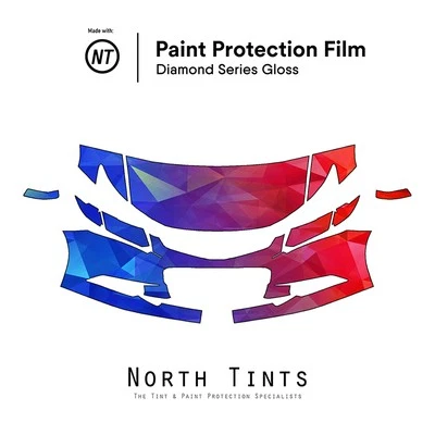 Película de protección de pintura precortada sujetador transparente PPF para Honda Civic cupé 2012-2013 kit Foto 1 de 4