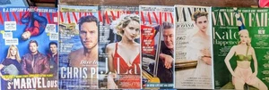 VANITY FAIR Magazine LOT of 6 from 2016 2017 2018 GOOD/#677, 678, 680,681 & 689 - Picture 1 of 1
