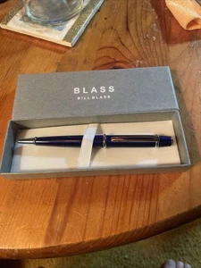 Boxed Bill Blass BALLPOINT PEN CHROME TRIM - Picture 1 of 3