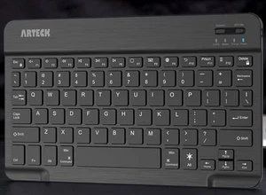 Arteck HB030B Universal Slim Portable Wireless 3.0 7-Color Backlit Keyboard - Picture 1 of 3