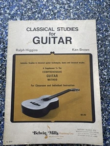Classical studies for guitar by Ralph Higgins and Ken Brown - Foto 1 di 2