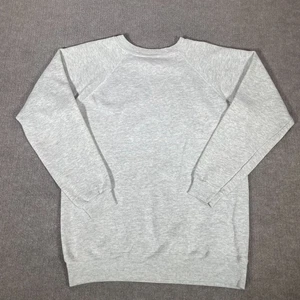 Vintage Hanes Activewear Sweater Mens Size Large Grey Made in USA 80's 90's - Picture 1 of 7