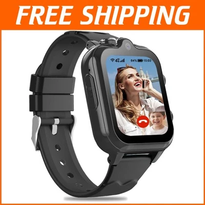 Stylish Kids Smart Watch with GPS, SOS, Video Chat - Birthday Gift for Ages 4-16 - Image 1 of 4