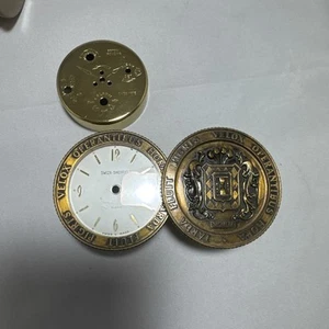 Reloj Vintage Swiza Sheffield Tarda Fluit Pigris Velox Operantibus Hora PIEZAS - Imagen 1 de 6