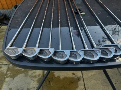 Spalding Pro-Flite Golf irons Flex Steel Shafts/ 3-SW + putter read description - Image 1 of 4