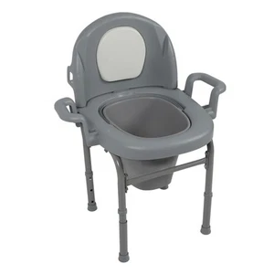 Bettseite Kommode Toilette Stahlrohrstruktur Non Slip Anti Rollover Höhe Ein CUB - Bild 1 von 23