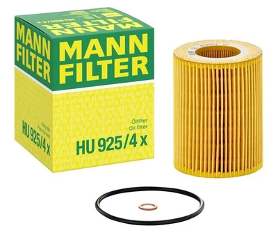Filtro de aceite Mann HU925/4X para BMW OEM: 11421427908,11427512301 Foto 1 de 4