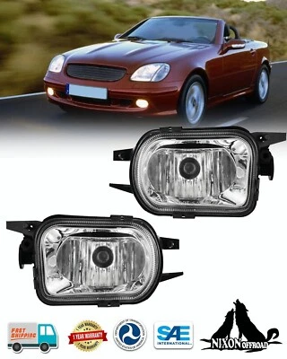 Luces antiniebla para parachoques delantero Mercedes Benz SLK 320 2000 2001 2002 2003 2004 Foto 1 de 4