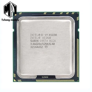 Procesador CPU Intel Xeon X5690 3,46 GHz 6,4 GT/s 6 núcleos 12 MB LGA1366 - Imagen 1 de 1
