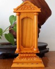 Natural solid wood Memorial Ancestral Tablet Spiritual God Ancestor Monument