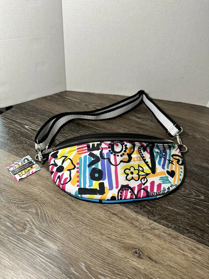 Brighton Graffiti Love Crossbody Belt Bag -