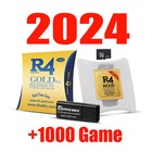 R4 Gold Pro SDHC for DS/3DS/2DS/NDS Revolution Cartridge Console + 32G+999 Game 