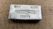 50 Oz Engelhard Silver Bar Serial # 196279 - 999+ Fine Silver
