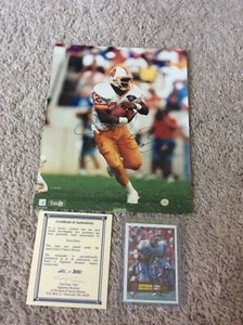 Signature Rookies 8x10 Photo/Auto of Errict Rhett + Bonus Card - Picture 1 of 4