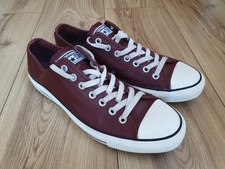 red leather converse uk