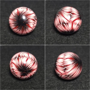 Handmade Polymer Clay Marble 1.1 Inch (28mm) Shooter Sphere Orb Art H-0034 - Picture 1 of 17