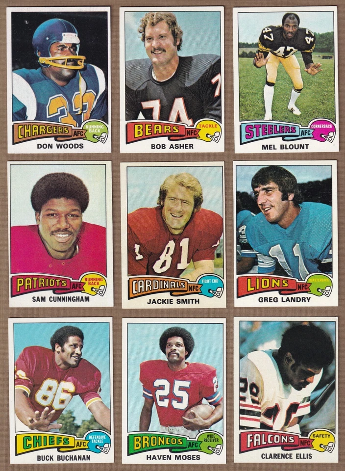 1975 Topps Football (1-132) * You Pick * Conditions Listed - Image 1 of 1