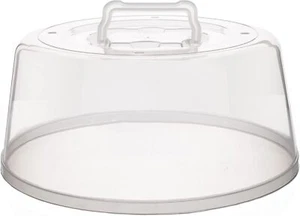 Large Microwave Food Cover - Splatter Guard - 11.5"x5" - Vented, Dishwasher Safe - Picture 1 of 8