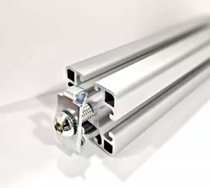 Standardverbinder 10x 50x 100x Nut 6 für 30x30 Aluprofil Profilverbinder I-Typ - Bild 1 von 2