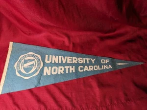 VINTAGE University of North Carolina Tar Heels Pennant! RARE - Picture 1 of 4