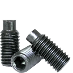 M8-1.25 x 30 mm Socket Set Screws, Dog Point, 45H, Plain, UNC, 25 PK - Picture 1 of 1