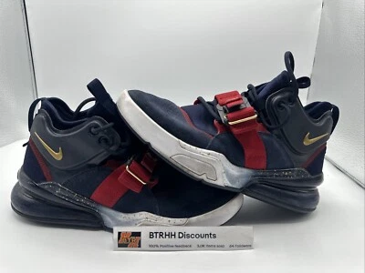 Nike Air Force 270 Olympic Dream Team EE. UU. Zapatos AJ8206-400 Juveniles Talla 6.5Y Foto 1 de 4