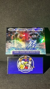 2000 Topps Finest "Finest Moments" Kevin Dyson Auto w/Frank Wycheck REFRACTOR, #