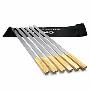 Pinchos de kebab Adana Seekh Kabab Koobideh barbacoa persa turco Koubideh NUEVOS - Imagen 1 de 12