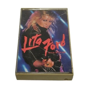 VINTAGE 1984 DANCIN' ON THE EDGE BY LITA FORD POLYGRAM RECORDS 80'S ROCK N ROLL - Picture 1 of 12