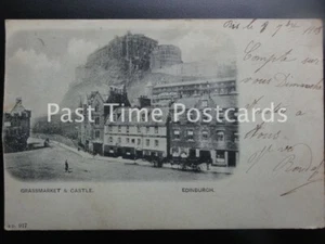 c1903 Edinburgh, Grassmarket, BLACK BULL LODINGS for TRAVELLERS & WORKING MEN - Bild 1 von 1