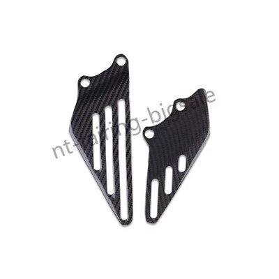 Placas de talón FSM 2006-2024 Kawasaki Ninja ZX14, ZZR1400 - 100 % fibra de carbono Foto 1 de 4