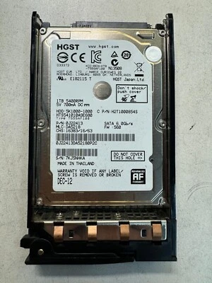 HGST HTS541010A9E680 0J22413 1TB 5.4K RPM  8MB Cache 6Gb/s SATA 2.5" HDD - Image 1 of 4