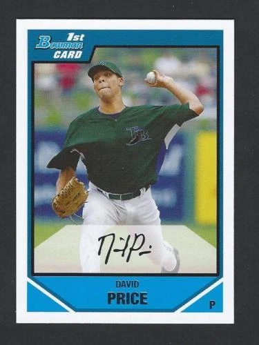 LOT OF 2 David Price 2007 Bowman Draft RC ROOKIE *FREE SHIPPING* - Image 1 of 1