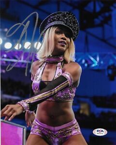 Alicia Fox WWE Diva Signed Autograph 8X10 photo #10 W/ PSA COA