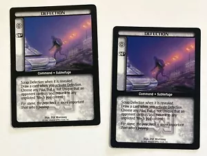 Defection (2) Battletech CCG Mechwarrior Command - Foto 1 di 3