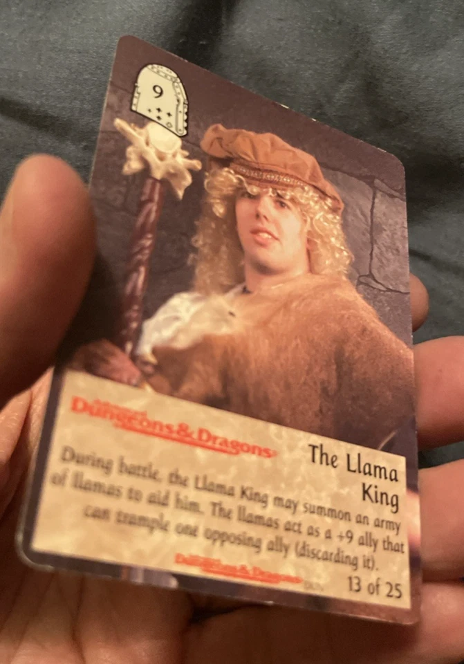 Spellfire Sale: Chase - The Llama King-  13/25 - Slightly used - Image 1 of 3