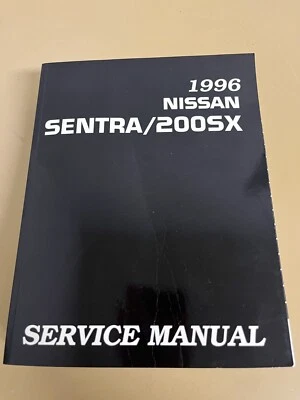 1996 Nissan Sentra / 200SX manual de serviço de fábrica - Imagem 1 de 4
