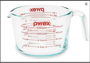 4-Cup Glass Measuring Cup For Baking and Cooking** - Picture 1 of 4