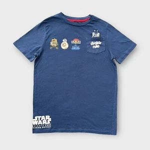 Disney Star Wars Galaxys Edge Droid Boys Short Sleeve Shirt Size XXL - Picture 1 of 4