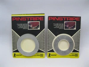 PinStripe Cinta Calcomanía Silvatrim Negro Lote 2 Coche Camión Gráfico Retro De Colección Nuevo - Imagen 1 de 6