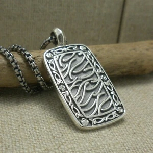 Ciondolo in argento sterling Cernunnos Dio del Selvaggio KEITH JACK 22" catena in scatola - Foto 1 di 9