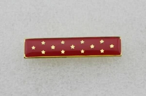US Police Insignia Citation Commendation bar Red Medal of Honor Citation bar pin - Picture 1 of 2