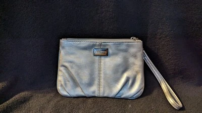 Bolso sin asas monedero de cuero sintético Silver Express (nuevo, sin etiquetas) Foto 1 de 3